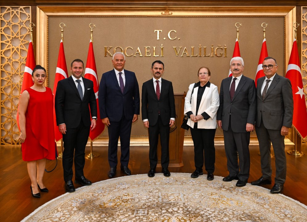 GEBKİM OSB Yönetiminden Kocaeli Valisi Sn. İlhami Aktaş’a Ziyaret